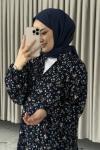 Çıtır Elbise  Lacivert